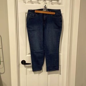 Women’s cold water creek capri jeans size 14